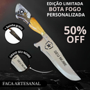 Faca De Churrasco Do Bota Fogo - Personalizada