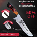 Faca De Churrasco Do Flamengo - Personalizada