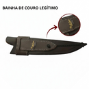 Faca Churrasco Artesanal Nossa Senhora Aparecida Terço + Bainha Grátis