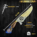 Faca De Churrasco Do Bahia- Personalizada