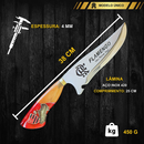 Faca De Churrasco Do Flamengo - Personalizada